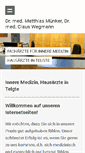 Mobile Screenshot of internisten-telgte.de